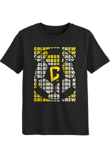 Columbus Crew Boys Black Box Short Sleeve T-Shirt