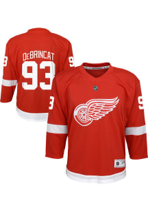 Alex DeBrincat  Detroit Red Wings Youth Red Home Replica Hockey Jersey