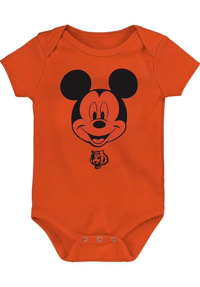 Cincinnati Bengals Baby Orange Winning Team Design One Piece