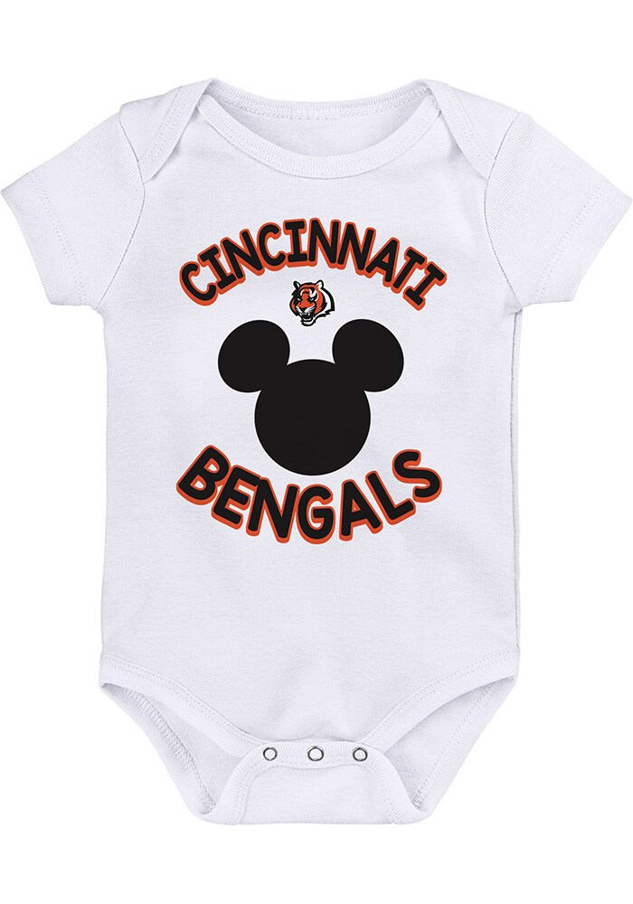 Cincinnati Bengals Baby Orange Winning Team Design One Piece