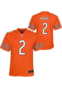 DJ Moore Chicago Bears Youth Orange Nike Alt 1 Replica Football Jersey