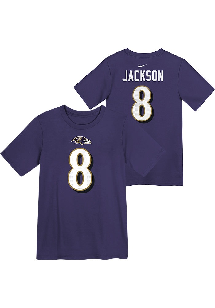 Lamar Jackson Baltimore Ravens Jersey Size Boys M selling 5/6