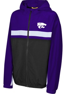 Youth Purple K-State Wildcats Headliner Light Weight Jacket