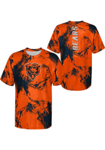Chicago Bears Boys Orange In The Mix Short Sleeve T-Shirt