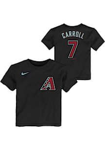 Corbin Carroll Arizona Diamondbacks Toddler Black Home NN Short Sleeve Player T Shirt