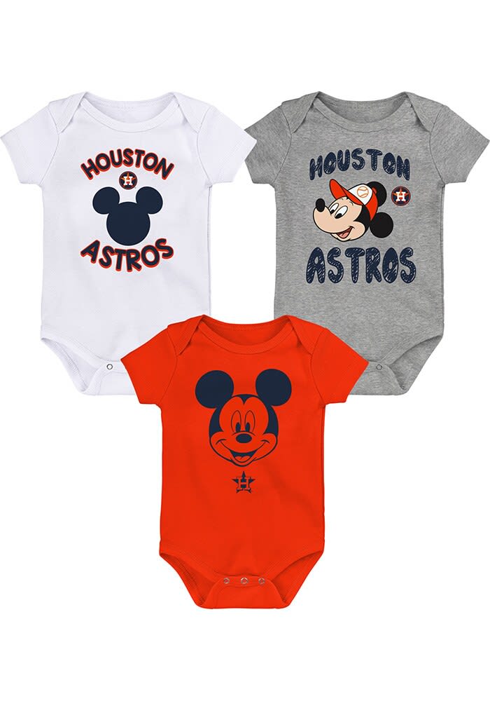 Houston Astros Baby NAVY Disney Set One Piece Set