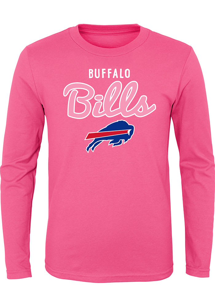 Buffalo Bills Toddler Girls Big Game Tee A PINK