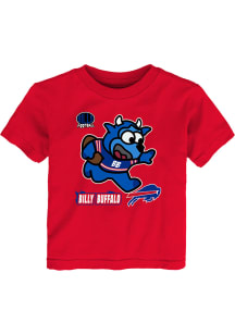 Buffalo Bills Toddler Red Sizzle Short Sleeve T-Shirt