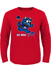 Buffalo Bills Toddler Red Sizzle Long Sleeve T-Shirt