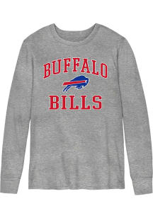 Buffalo Bills Toddler Grey #1 Design Long Sleeve T-Shirt