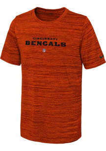 Nike Cincinnati Bengals Youth Orange Nike Team Issue Velocity Short Sleeve T-Shirt