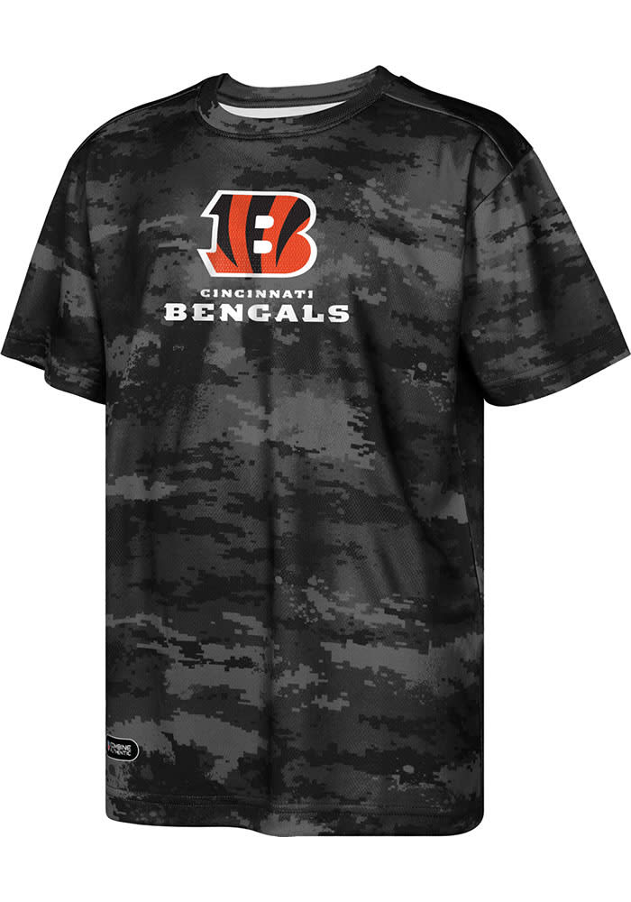 Cincinnati Bengals Black Scrimmage Short Sleeve T Shirt