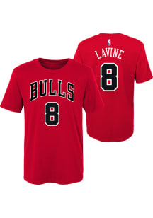 Zach LaVine  Chicago Bulls Boys Black NN Short Sleeve T-Shirt