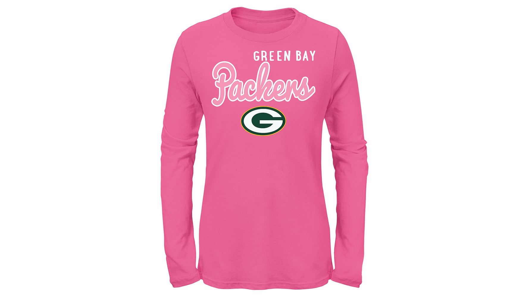 Pink Vintage Packers Apparel Green Bay Packers T-Shirts, Performance Tees  And Vintage Shirts, image size:1778x1000