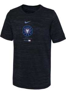 Nike Chicago Cubs Youth Navy Blue Nike Practice Short Sleeve T-Shirt