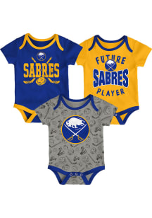 Buffalo Sabres Baby Blue Full Strength Graphic One Piece