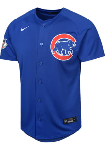 Nike Chicago Cubs Youth Blue Limited Alt 1 Blank Jersey