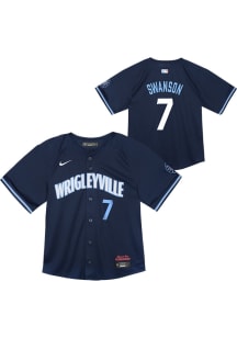 CHI Cubs Tdlr Navy Swanson Limited City Connect Jersey