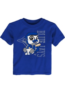 Toronto Blue Jays Toddler Blue Baby Mascot 2.0 Short Sleeve T-Shirt