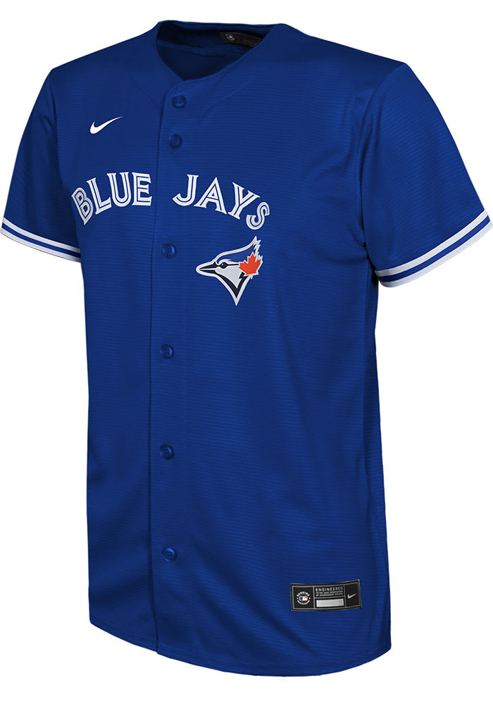 Toronto Blue Jays Youth ROYAL Alt Replica Baseball Jersey