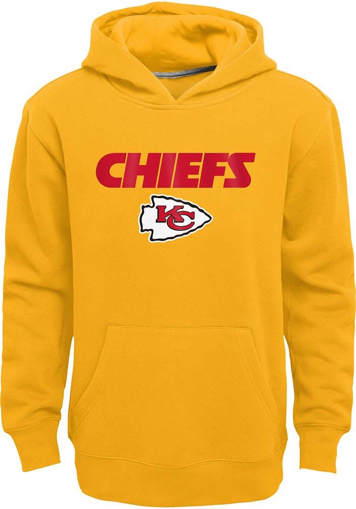 Kansas City Chiefs Boys Game Time Hoodie - Gold