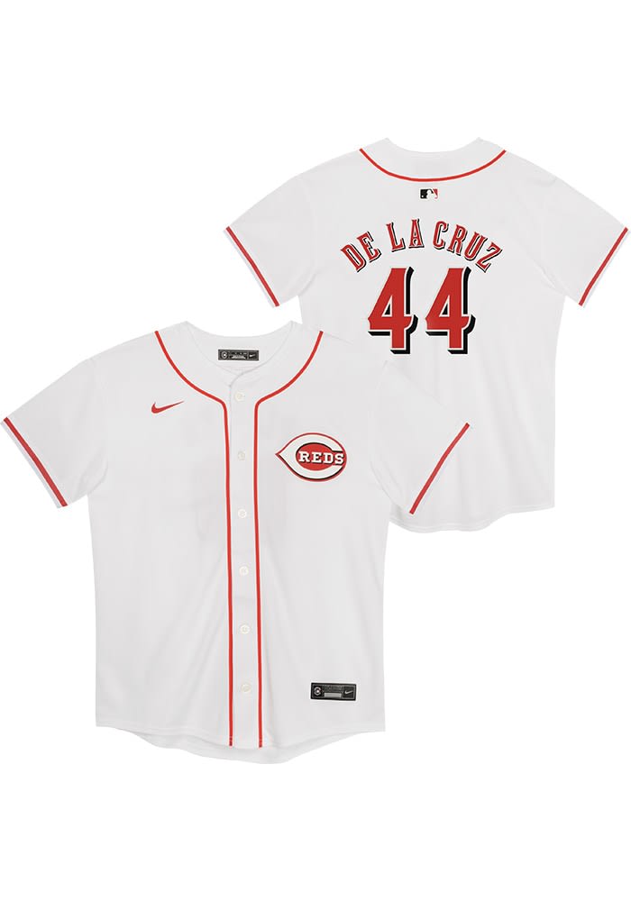 Elly De La Cruz # Cincinnati Reds Boys White Home Game Blank