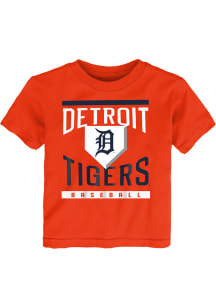 Detroit Tigers Toddler Orange Loaded Bases Short Sleeve T-Shirt