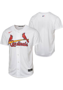 Nike St Louis Cardinals Youth White Home Limited Blank Jersey