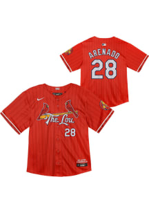 Nolan Arenado  St Louis Cardinals Toddler Red City Connect Limited Jersey