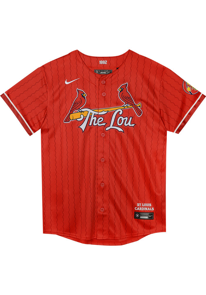 Nike St Louis Cardinals Boys Red City Connect Limited Blank