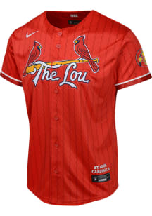 Nike St Louis Cardinals Youth Red City Connect Limited Blank Jersey