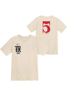 Corey Seager  Texas Rangers Boys Tan Fuse City Connect Short Sleeve T-Shirt