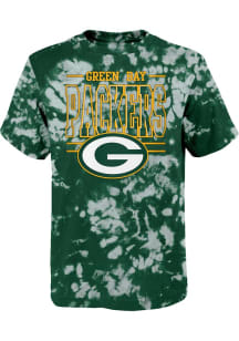 Green Bay Packers Boys Green Winning Streak Short Sleeve T-Shirt