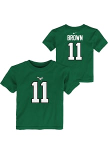 AJ Brown Philadelphia Eagles Toddler Kelly Green Name and Number Short Sleeve Player T Shirt