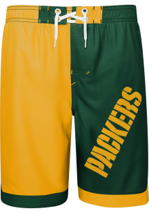 Green Bay Packers Youth Green Conch Bay Shorts