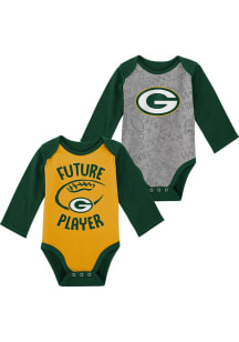 Green Bay Packers Baby Green Playtime One Piece