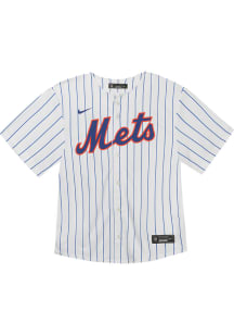 Nike New York Mets Toddler White Home Game Blank Jersey