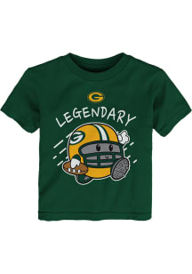 Green Bay Packers Toddler Green The Legend Short Sleeve T-Shirt