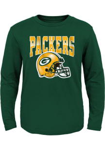 Green Bay Packers Toddler Green New Horizon Long Sleeve T-Shirt