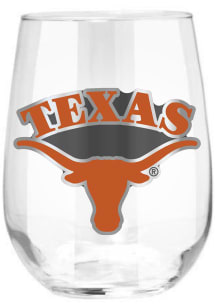 Texas Longhorns 15oz Emblem Stemless Wine Glass
