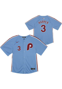 Bryce Harper  Nike Philadelphia Phillies Toddler Light Blue Alt Limited Short Sleeve T-Shirt