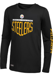 Pittsburgh Steelers Black IMPACT Long Sleeve T-Shirt