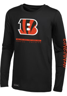 Cincinnati Bengals Black AGILITY Long Sleeve T-Shirt