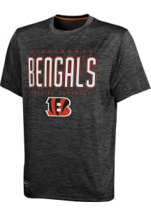 Cincinnati Bengals Black PRIME HIT Short Sleeve T Shirt