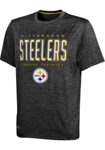 Pittsburgh Steelers Black PRIME HIT Short Sleeve T Shirt