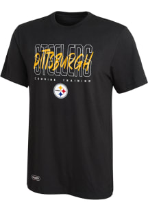 Pittsburgh Steelers Black FAMOUS Short Sleeve T Shirt