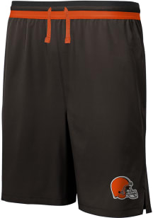 Cleveland Browns Mens Brown COOL DOWN Shorts