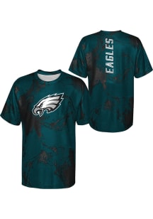 Philadelphia Eagles Youth Midnight Green In The Mix Short Sleeve T-Shirt
