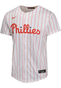 Nike Philadelphia Phillies Youth White Home Game Blank Jersey