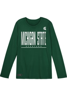 Boys Green Michigan State Spartans Pumped Up Long Sleeve T-Shirt